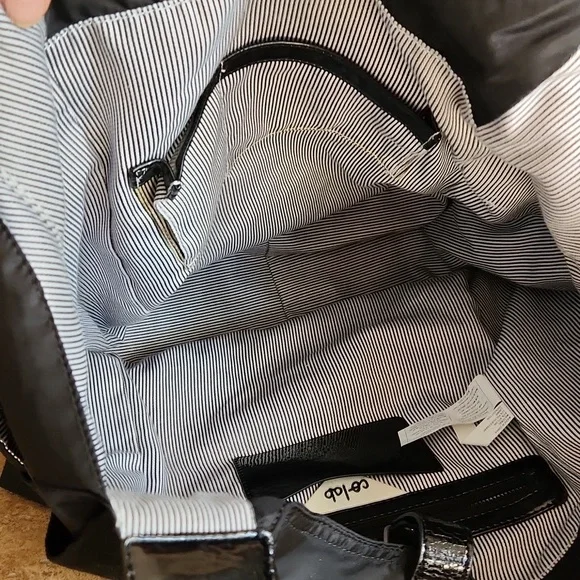 Co-Lab Black Tote Shoulder Bag with Sleek Design - Picture 10 of 11